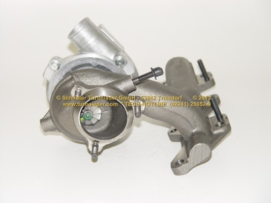 SCHLÜTTER TURBOLADER 172-00360: Turbod ilma paigaldus-/kinnitusmaterjalita, Original NEW GARRETT Turbocharger
