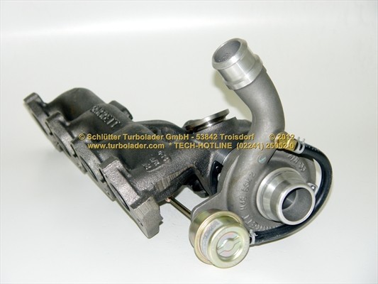 SCHLÜTTER TURBOLADER 172-00420: Turbod ilma paigaldus-/kinnitusmaterjalita, Original NEW GARRETT Turbocharger