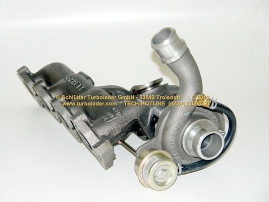 SCHLÜTTER TURBOLADER 172-00420_RB: Turbokompresorius END of LIFE Turbocharger - Original SCHLÜTTER Reman