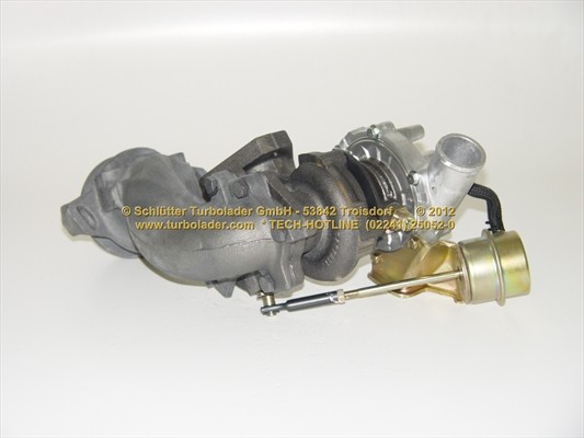 SCHLÜTTER TURBOLADER 172-00540EOL: Turbod ilma paigaldus-/kinnitusmaterjalita, END of LIFE Turbocharger - org. GARRETT Reman