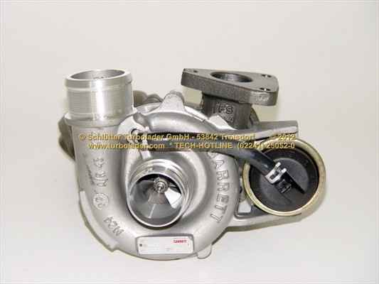 SCHLÜTTER TURBOLADER 172-00880: Turbokompresorius be papildomos / tvirtinimo medžiagos, Original NEW GARRETT Turbocharger