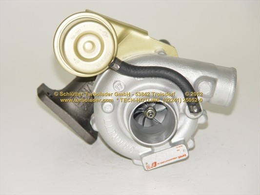 SCHLÜTTER TURBOLADER 172-00920: Turbokompresorius be papildomos / tvirtinimo medžiagos, Original NEW GARRETT Turbocharger
