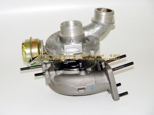 SCHLÜTTER TURBOLADER 172-00955EOL: Turbokompresorius be papildomos / tvirtinimo medžiagos, END of LIFE Turbocharger - org. GARRETT Reman
