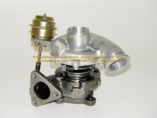SCHLÜTTER TURBOLADER 172-00980EOL: Turbod ilma paigaldus-/kinnitusmaterjalita, END of LIFE Turbocharger - org. GARRETT Reman