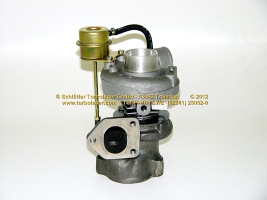 SCHLÜTTER TURBOLADER 172-01530_RB: Turbod END of LIFE Turbocharger - Original SCHLÜTTER Reman