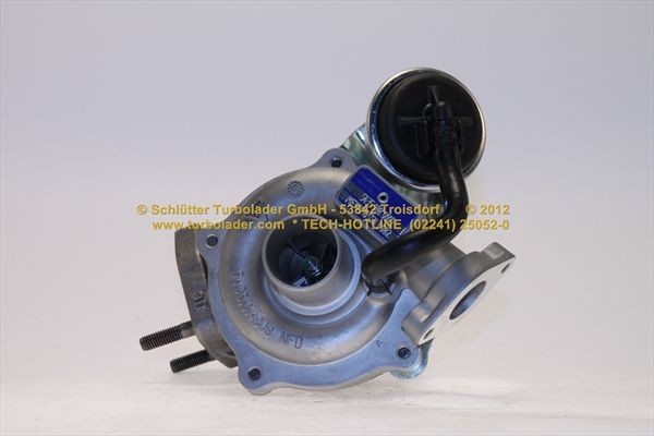 SCHLÜTTER TURBOLADER 172-01714: Turbod ilma paigaldus-/kinnitusmaterjalita, Original NEW BorgWarner Turbocharger