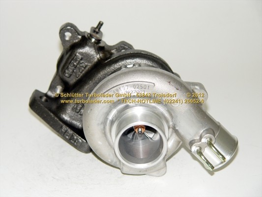 SCHLÜTTER TURBOLADER 172-02410_RB: Turbod END of LIFE Turbocharger - Original SCHLÜTTER Reman