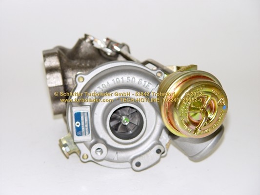 SCHLÜTTER TURBOLADER 172-02730: Turbod ilma paigaldus-/kinnitusmaterjalita, Original NEW BorgWarner Turbocharger