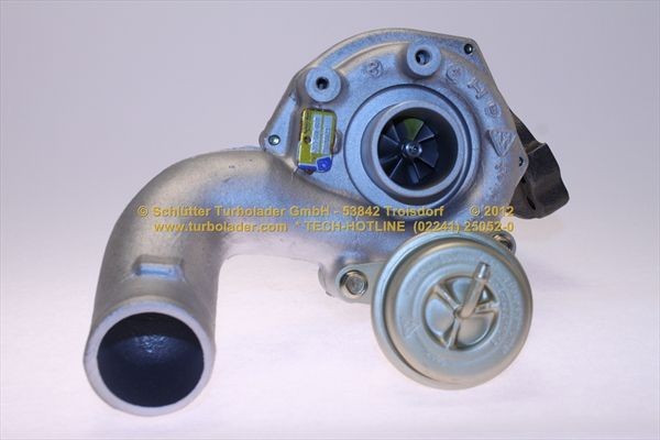 SCHLÜTTER TURBOLADER 172-02740: Turbosuflantă fără material de atașare/fixare, Original NEW BorgWarner Turbocharger