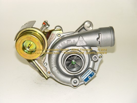 SCHLÜTTER TURBOLADER 172-02742: Turbod ilma paigaldus-/kinnitusmaterjalita, Original NEW BorgWarner Turbocharger