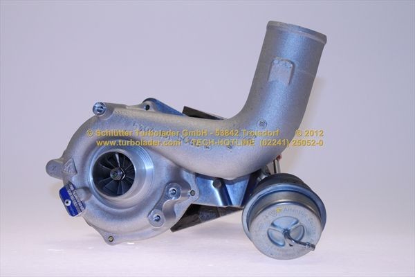 SCHLÜTTER TURBOLADER 172-02760: Turbod ilma paigaldus-/kinnitusmaterjalita, Original NEW BorgWarner Turbocharger