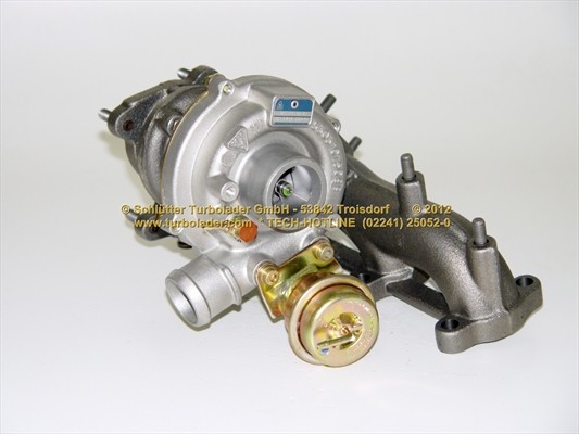 SCHLÜTTER TURBOLADER 172-02763_RB: Turbod ilma paigaldus-/kinnitusmaterjalita, Original NEW BorgWarner Turbocharger