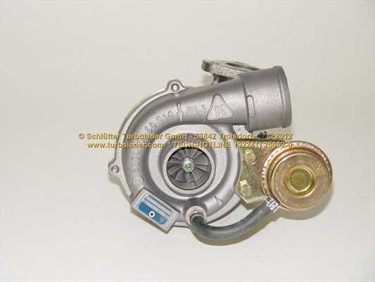 SCHLÜTTER TURBOLADER 172-02770EOL: Turbod ilma paigaldus-/kinnitusmaterjalita, END of LIFE Turbocharger - Original BorgWarner Reman