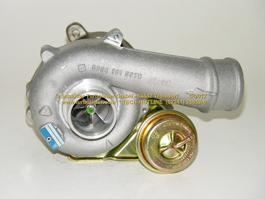 SCHLÜTTER TURBOLADER 172-02850: Turbod ilma paigaldus-/kinnitusmaterjalita, Original NEW BorgWarner Turbocharger