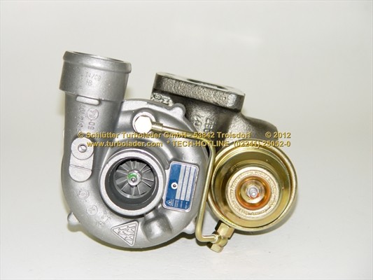 SCHLÜTTER TURBOLADER 172-02870: Turbod ilma paigaldus-/kinnitusmaterjalita, Original NEW BorgWarner Turbocharger