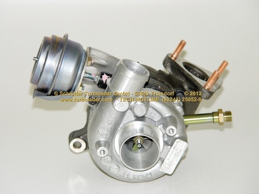 SCHLÜTTER TURBOLADER 172-03490EOL: Turbod ilma paigaldus-/kinnitusmaterjalita, END of LIFE Turbocharger - org. GARRETT Reman