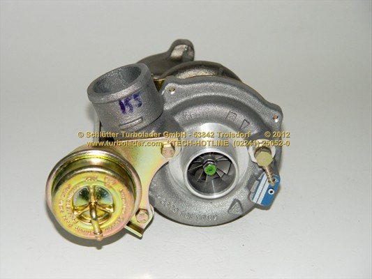 SCHLÜTTER TURBOLADER 172-06490: Turbod ilma paigaldus-/kinnitusmaterjalita, Original NEW BorgWarner Turbocharger
