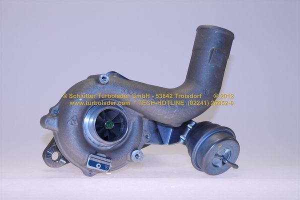SCHLÜTTER TURBOLADER 172-06680: Turbod ilma paigaldus-/kinnitusmaterjalita, Original NEW BorgWarner Turbocharger
