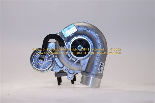 SCHLÜTTER TURBOLADER 172-06693: Turbod ilma paigaldus-/kinnitusmaterjalita, Original NEW BorgWarner Turbocharger