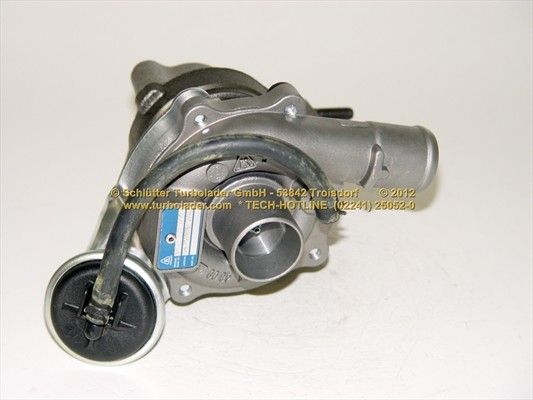 SCHLÜTTER TURBOLADER 172-06755: Turbod ilma paigaldus-/kinnitusmaterjalita, Original NEW BorgWarner Turbocharger