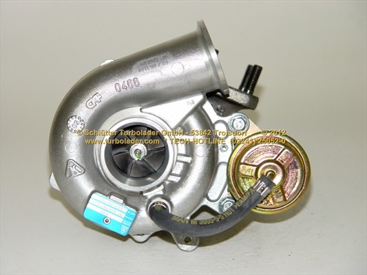 SCHLÜTTER TURBOLADER 172-08067: Turbod ilma paigaldus-/kinnitusmaterjalita, Original NEW BorgWarner Turbocharger