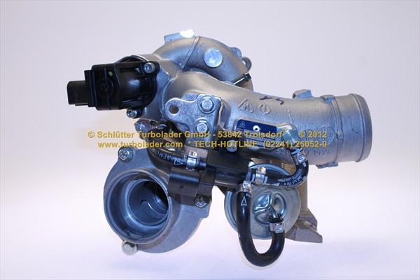 SCHLÜTTER TURBOLADER 172-08370EOL: Turbod ilma paigaldus-/kinnitusmaterjalita, END of LIFE Turbocharger - Original BorgWarner Reman