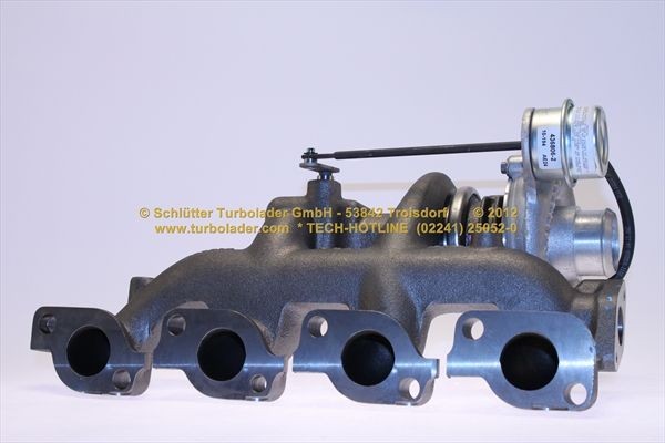 SCHLÜTTER TURBOLADER 172-09001: Turbod ilma paigaldus-/kinnitusmaterjalita, Original NEW GARRETT Turbocharger