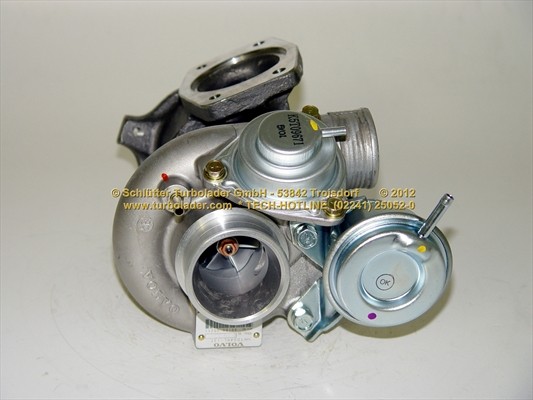 SCHLÜTTER TURBOLADER 172-10070: Turbod ilma paigaldus-/kinnitusmaterjalita, Original NEW MITSUBISHI Turbocharger