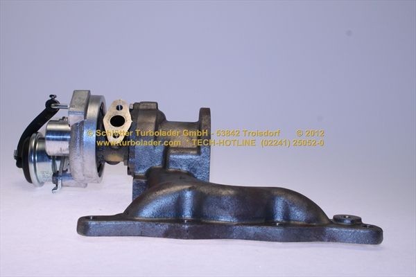 SCHLÜTTER TURBOLADER 172-11800: Turbod ilma paigaldus-/kinnitusmaterjalita, Original NEW BorgWarner Turbocharger