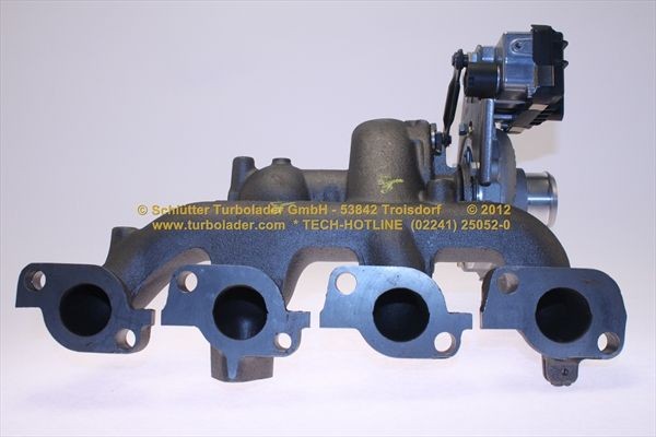 SCHLÜTTER TURBOLADER 172-11890: Turbod ilma paigaldus-/kinnitusmaterjalita, Original NEW GARRETT Turbocharger