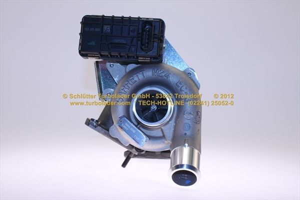 SCHLÜTTER TURBOLADER 172-12310: Turbod ilma paigaldus-/kinnitusmaterjalita, Original NEW GARRETT Turbocharger