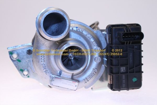 SCHLÜTTER TURBOLADER 172-12480: Turbod ilma paigaldus-/kinnitusmaterjalita, Original NEW GARRETT Turbocharger