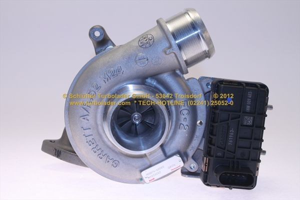 SCHLÜTTER TURBOLADER 172-12590: Turbod ilma paigaldus-/kinnitusmaterjalita, Original NEW GARRETT Turbocharger