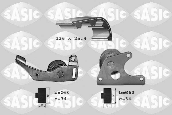 SASIC 1750001: Hammasrihma komplekt