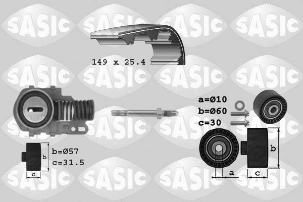SASIC 1750004: Hammasrihma komplekt