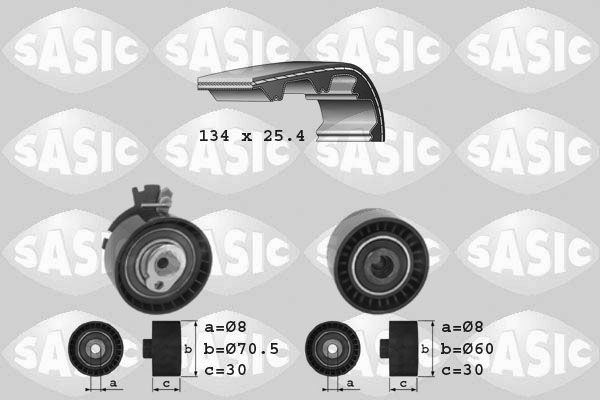 SASIC 1750006: Hammasrihma komplekt