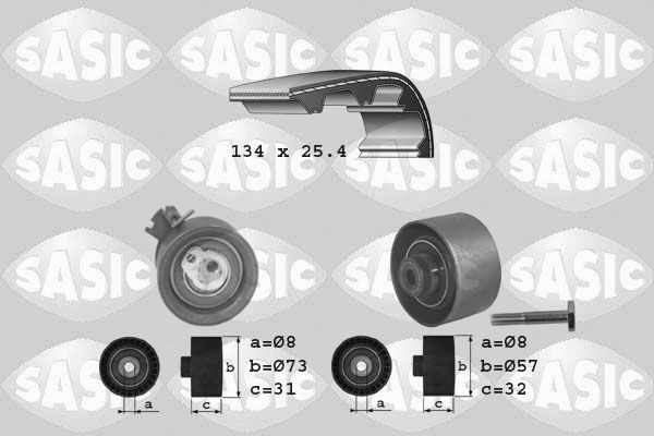 SASIC 1750007: Hammasrihma komplekt
