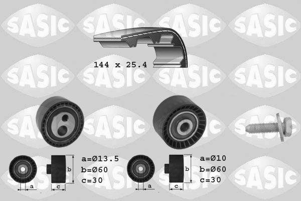SASIC 1750012: Zobsiksnas komplekts