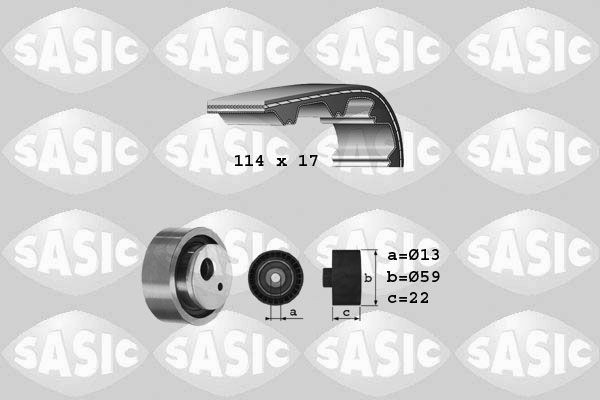 SASIC 1750024: Paskirstymo diržo komplektas