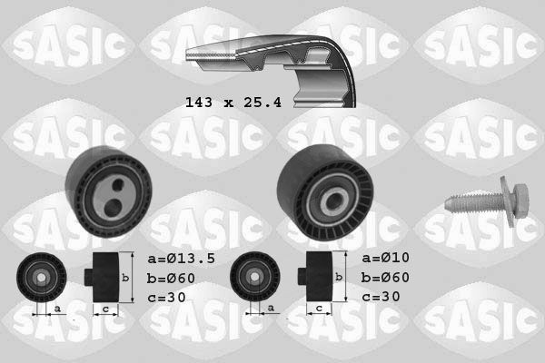 SASIC 1750025 Zahnriemensatz
