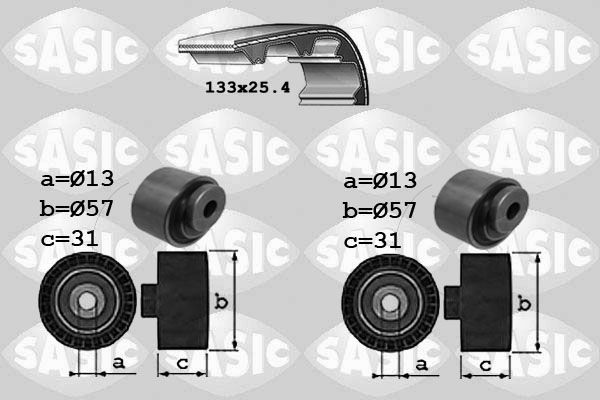 SASIC 1750031: Zobsiksnas komplekts