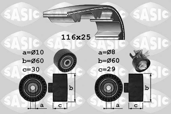 SASIC 1750034: Hammasrihma komplekt