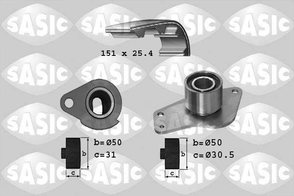 SASIC 1754015: Hammasrihma komplekt