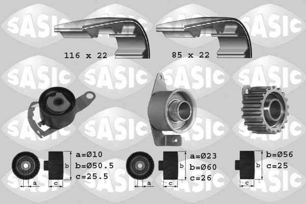 SASIC 1756012: Hammasrihma komplekt