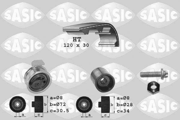 SASIC 1756013: Hammasrihma komplekt