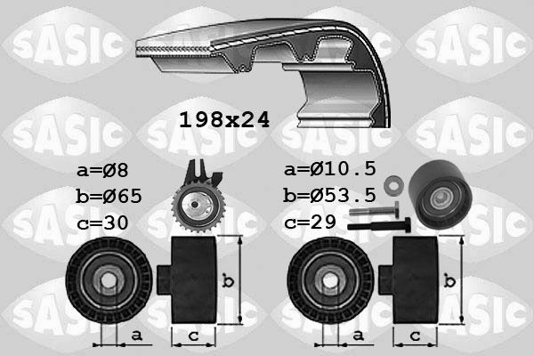 SASIC 1756025: Hammasrihma komplekt