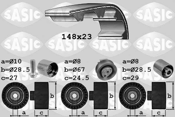 SASIC 1756047: Hammasrihma komplekt