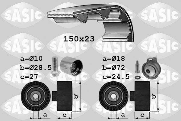SASIC 1756052: Hammasrihma komplekt