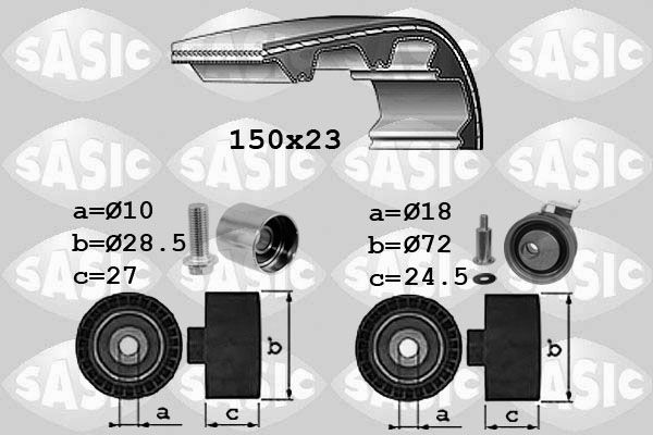 SASIC 1756054: Hammasrihma komplekt