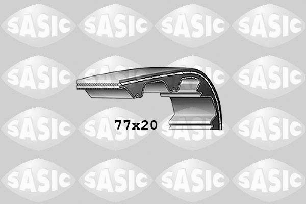 SASIC 1766041: Curea de distributie dinti: 77